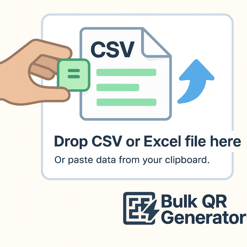 1. Upload CSV/Excel